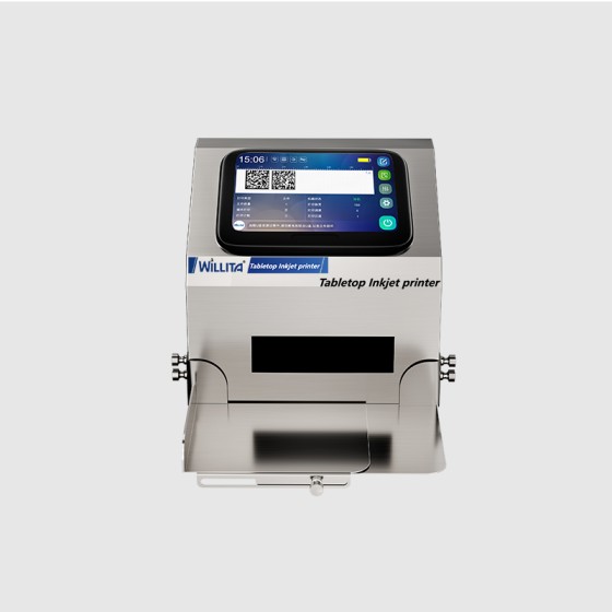 12.7mm WLD-J1 Stainless Steel Desktop Static Inkjet Printer